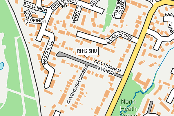 RH12 5HU map - OS OpenMap – Local (Ordnance Survey) RH12 5HU map - OS OpenMap – Local (Ordnance Survey)
