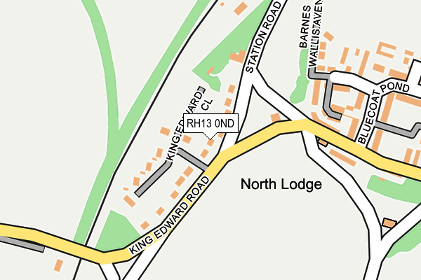 RH13 0ND map - OS OpenMap – Local (Ordnance Survey) RH13 0ND map - OS OpenMap – Local (Ordnance Survey)
