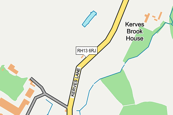 RH13 6RJ map - OS OpenMap – Local (Ordnance Survey) RH13 6RJ map - OS OpenMap – Local (Ordnance Survey)
