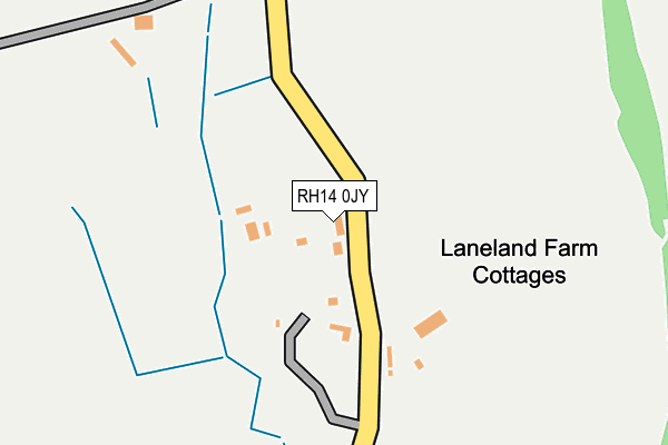 RH14 0JY map - OS OpenMap – Local (Ordnance Survey) RH14 0JY map - OS OpenMap – Local (Ordnance Survey)