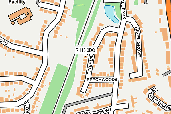 RH15 0DQ map - OS OpenMap – Local (Ordnance Survey) RH15 0DQ map - OS OpenMap – Local (Ordnance Survey)