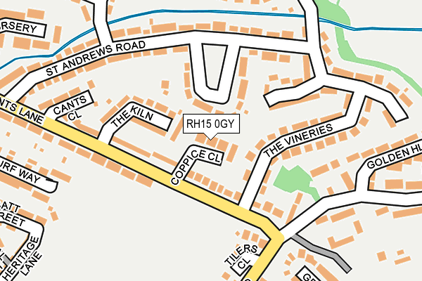 RH15 0GY map - OS OpenMap – Local (Ordnance Survey) RH15 0GY map - OS OpenMap – Local (Ordnance Survey)
