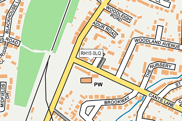 RH15 0LQ map - OS OpenMap – Local (Ordnance Survey) RH15 0LQ map - OS OpenMap – Local (Ordnance Survey)