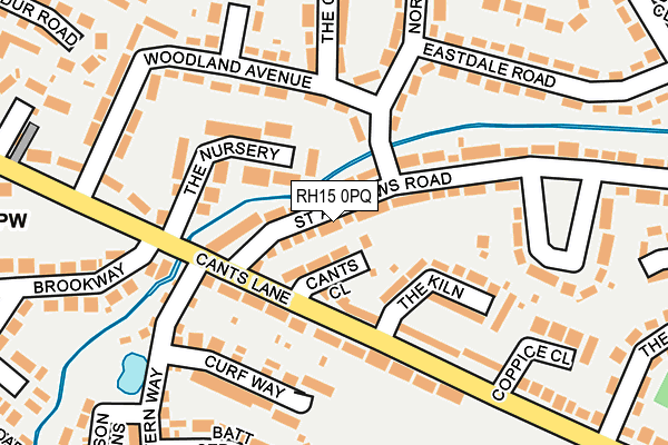 RH15 0PQ map - OS OpenMap – Local (Ordnance Survey) RH15 0PQ map - OS OpenMap – Local (Ordnance Survey)