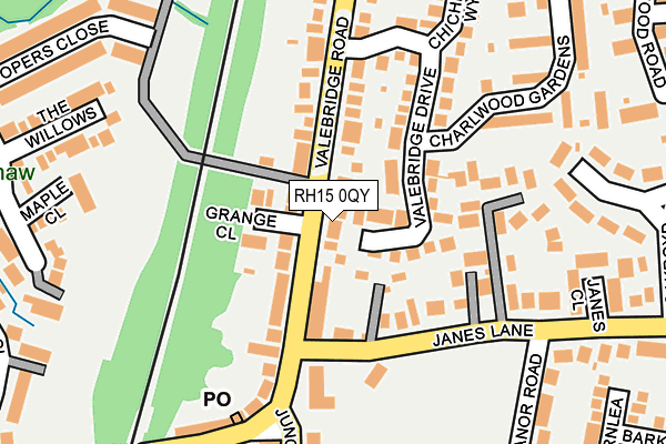 RH15 0QY map - OS OpenMap – Local (Ordnance Survey) RH15 0QY map - OS OpenMap – Local (Ordnance Survey)