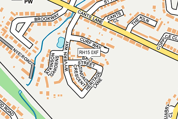 RH15 0XF map - OS OpenMap – Local (Ordnance Survey) RH15 0XF map - OS OpenMap – Local (Ordnance Survey)