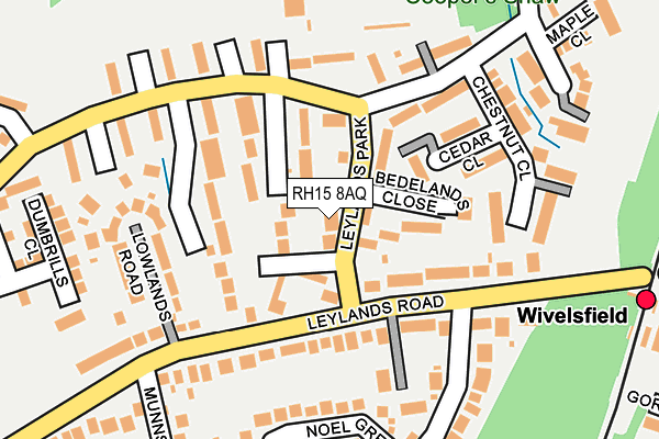 RH15 8AQ map - OS OpenMap – Local (Ordnance Survey) RH15 8AQ map - OS OpenMap – Local (Ordnance Survey)