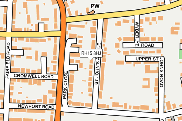 RH15 8HJ map - OS OpenMap – Local (Ordnance Survey) RH15 8HJ map - OS OpenMap – Local (Ordnance Survey)