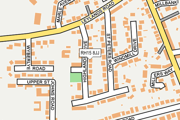 RH15 8JJ map - OS OpenMap – Local (Ordnance Survey) RH15 8JJ map - OS OpenMap – Local (Ordnance Survey)
