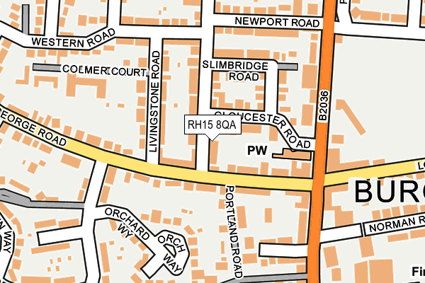 RH15 8QA map - OS OpenMap – Local (Ordnance Survey) RH15 8QA map - OS OpenMap – Local (Ordnance Survey)