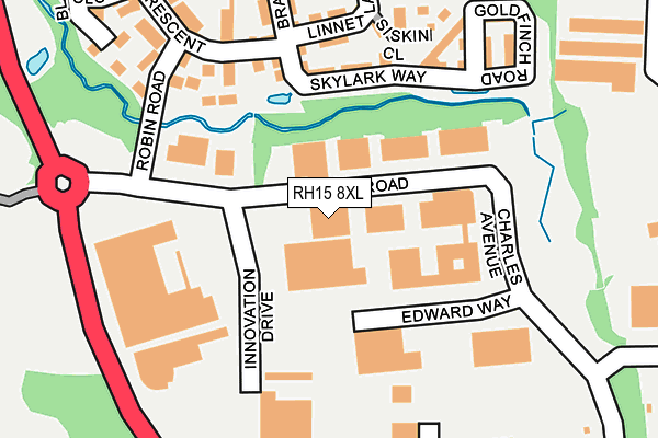 RH15 8XL map - OS OpenMap – Local (Ordnance Survey) RH15 8XL map - OS OpenMap – Local (Ordnance Survey)