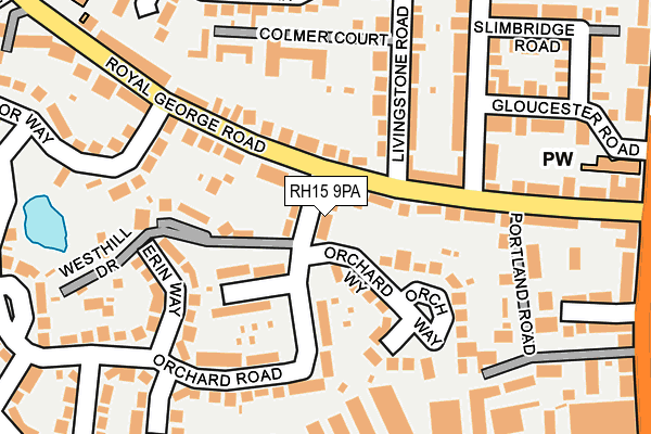 RH15 9PA map - OS OpenMap – Local (Ordnance Survey) RH15 9PA map - OS OpenMap – Local (Ordnance Survey)