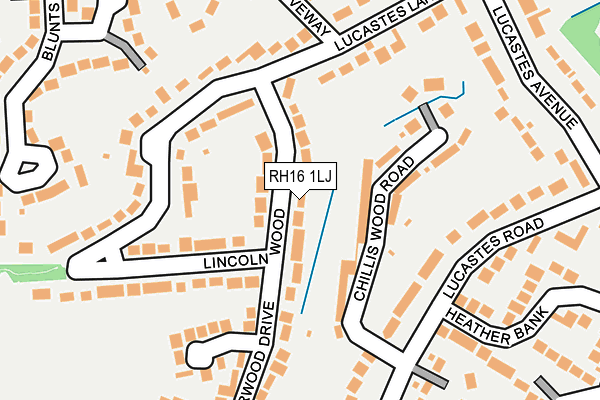 RH16 1LJ map - OS OpenMap – Local (Ordnance Survey) RH16 1LJ map - OS OpenMap – Local (Ordnance Survey)