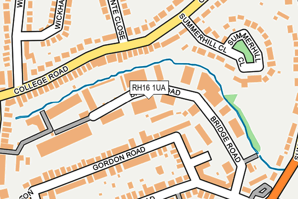 RH16 1UA map - OS OpenMap – Local (Ordnance Survey) RH16 1UA map - OS OpenMap – Local (Ordnance Survey)