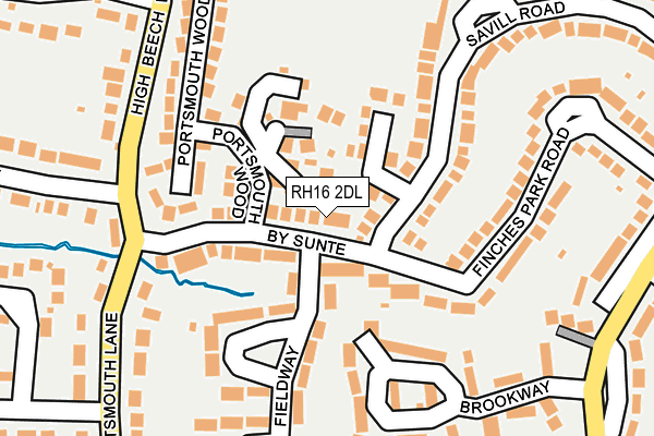 RH16 2DL map - OS OpenMap – Local (Ordnance Survey) RH16 2DL map - OS OpenMap – Local (Ordnance Survey)
