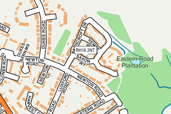 RH16 2NT map - OS OpenMap – Local (Ordnance Survey) RH16 2NT map - OS OpenMap – Local (Ordnance Survey)