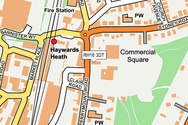 RH16 3DT map - OS OpenMap – Local (Ordnance Survey) RH16 3DT map - OS OpenMap – Local (Ordnance Survey)