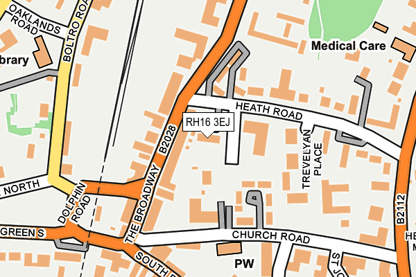 RH16 3EJ map - OS OpenMap – Local (Ordnance Survey) RH16 3EJ map - OS OpenMap – Local (Ordnance Survey)
