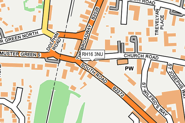 RH16 3NU map - OS OpenMap – Local (Ordnance Survey) RH16 3NU map - OS OpenMap – Local (Ordnance Survey)