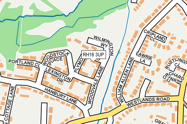 RH16 3UP map - OS OpenMap – Local (Ordnance Survey) RH16 3UP map - OS OpenMap – Local (Ordnance Survey)