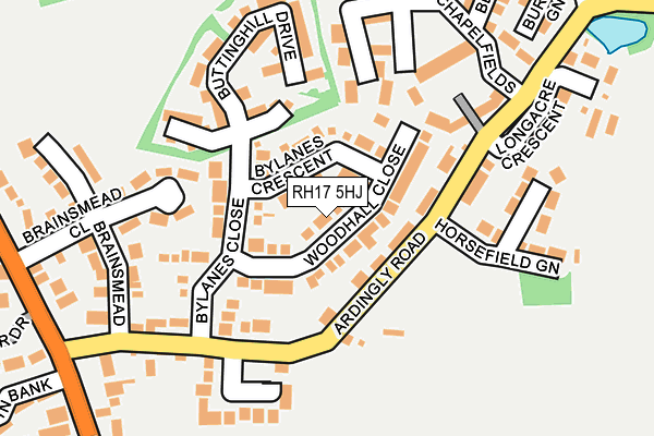 RH17 5HJ map - OS OpenMap – Local (Ordnance Survey) RH17 5HJ map - OS OpenMap – Local (Ordnance Survey)