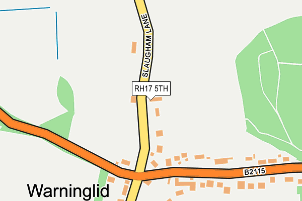 RH17 5TH map - OS OpenMap – Local (Ordnance Survey) RH17 5TH map - OS OpenMap – Local (Ordnance Survey)