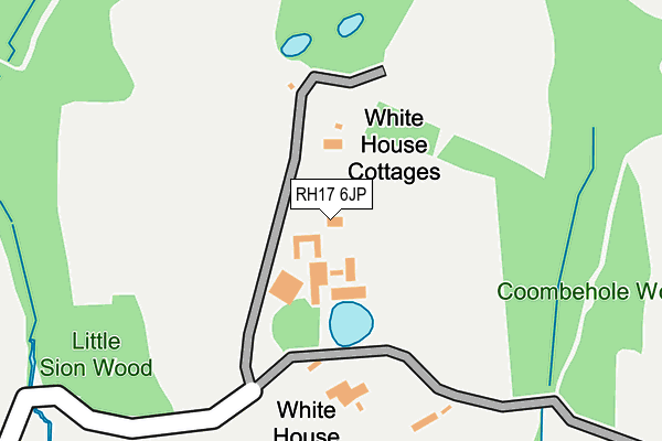 RH17 6JP map - OS OpenMap – Local (Ordnance Survey) RH17 6JP map - OS OpenMap – Local (Ordnance Survey)