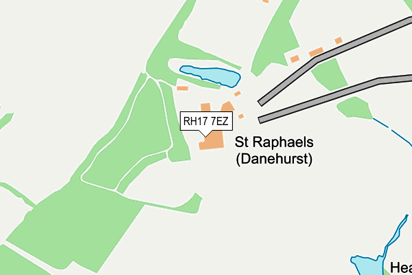 RH17 7EZ map - OS OpenMap – Local (Ordnance Survey) RH17 7EZ map - OS OpenMap – Local (Ordnance Survey)