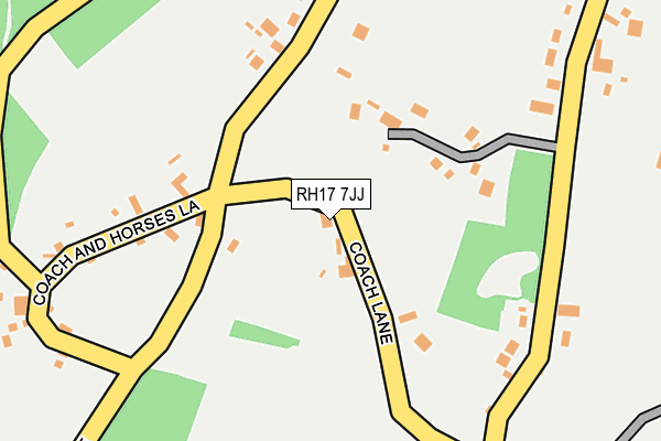 RH17 7JJ map - OS OpenMap – Local (Ordnance Survey) RH17 7JJ map - OS OpenMap – Local (Ordnance Survey)