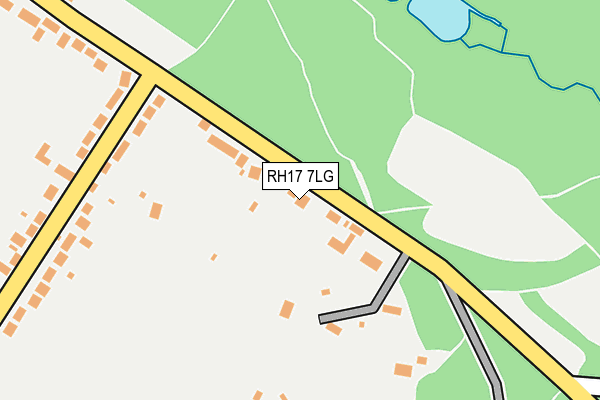 RH17 7LG map - OS OpenMap – Local (Ordnance Survey) RH17 7LG map - OS OpenMap – Local (Ordnance Survey)