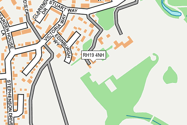 RH19 4NH map - OS OpenMap – Local (Ordnance Survey) RH19 4NH map - OS OpenMap – Local (Ordnance Survey)