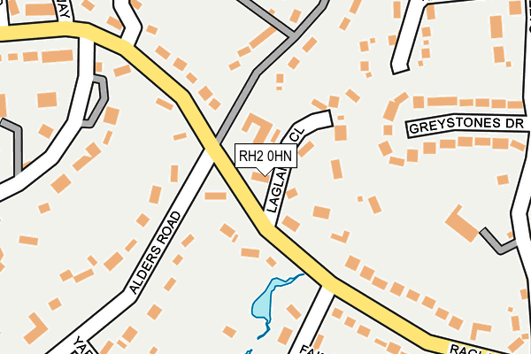 RH2 0HN map - OS OpenMap – Local (Ordnance Survey) RH2 0HN map - OS OpenMap – Local (Ordnance Survey)