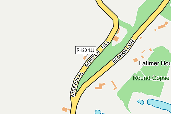 RH20 1JJ map - OS OpenMap – Local (Ordnance Survey) RH20 1JJ map - OS OpenMap – Local (Ordnance Survey)