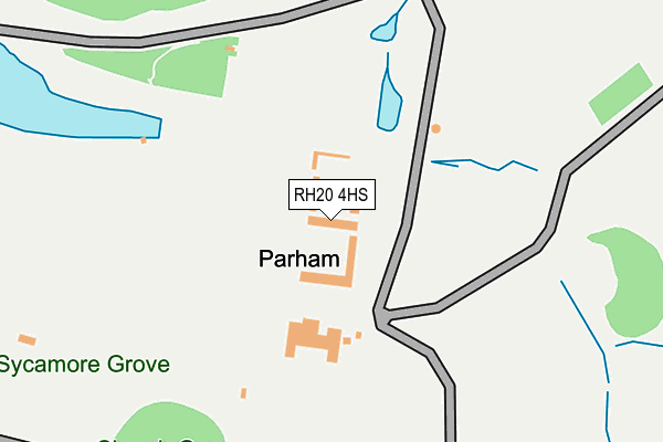 RH20 4HS map - OS OpenMap – Local (Ordnance Survey) RH20 4HS map - OS OpenMap – Local (Ordnance Survey)