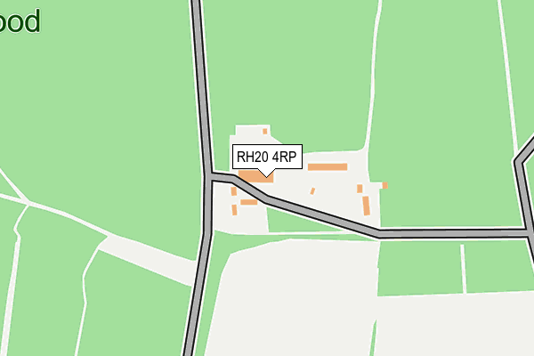 RH20 4RP map - OS OpenMap – Local (Ordnance Survey) RH20 4RP map - OS OpenMap – Local (Ordnance Survey)