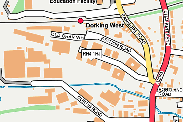 RH4 1HJ map - OS OpenMap – Local (Ordnance Survey)