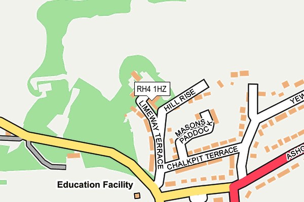 RH4 1HZ map - OS OpenMap – Local (Ordnance Survey) RH4 1HZ map - OS OpenMap – Local (Ordnance Survey)