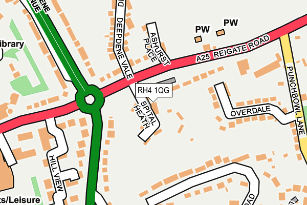 RH4 1QG map - OS OpenMap – Local (Ordnance Survey) RH4 1QG map - OS OpenMap – Local (Ordnance Survey)