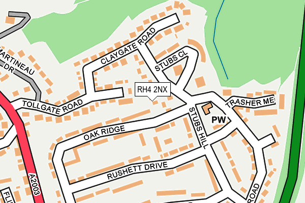 RH4 2NX map - OS OpenMap – Local (Ordnance Survey) RH4 2NX map - OS OpenMap – Local (Ordnance Survey)