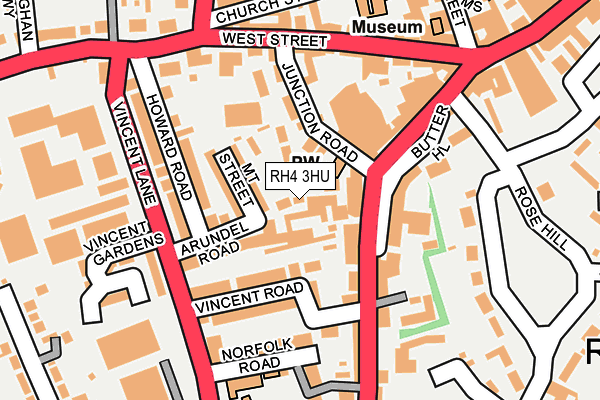 RH4 3HU map - OS OpenMap – Local (Ordnance Survey) RH4 3HU map - OS OpenMap – Local (Ordnance Survey)