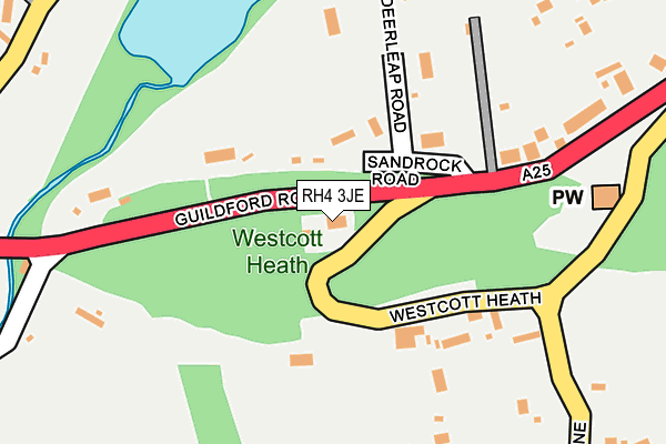 RH4 3JE map - OS OpenMap – Local (Ordnance Survey) RH4 3JE map - OS OpenMap – Local (Ordnance Survey)