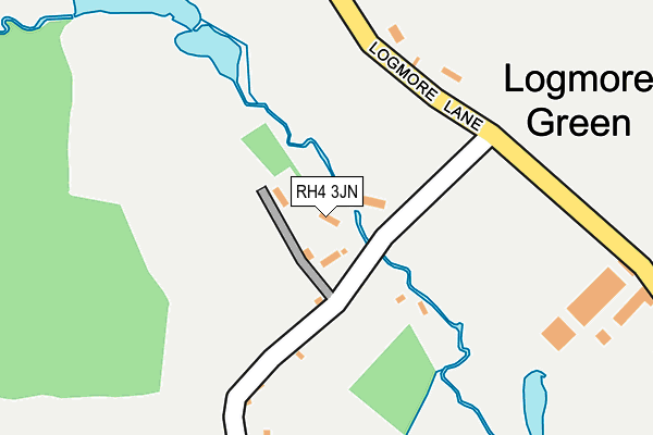 RH4 3JN map - OS OpenMap – Local (Ordnance Survey) RH4 3JN map - OS OpenMap – Local (Ordnance Survey)