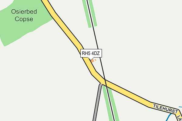 RH5 4DZ map - OS OpenMap – Local (Ordnance Survey) RH5 4DZ map - OS OpenMap – Local (Ordnance Survey)