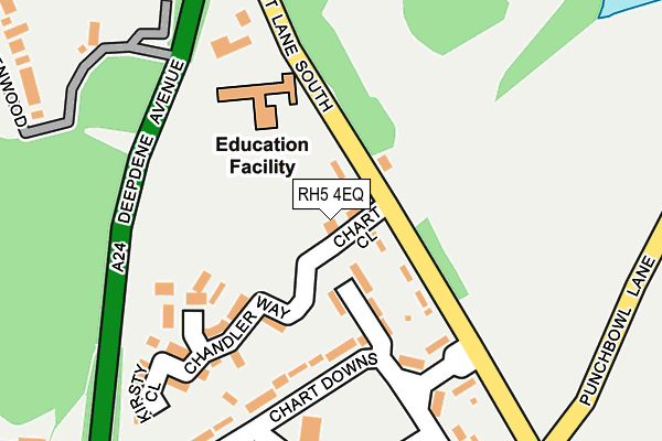 RH5 4EQ map - OS OpenMap – Local (Ordnance Survey) RH5 4EQ map - OS OpenMap – Local (Ordnance Survey)
