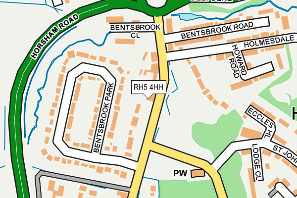 RH5 4HH map - OS OpenMap – Local (Ordnance Survey) RH5 4HH map - OS OpenMap – Local (Ordnance Survey)