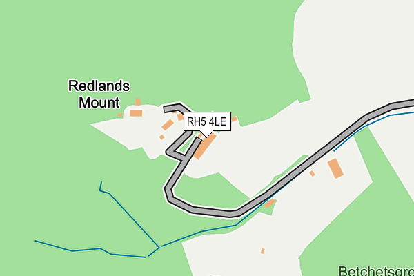 RH5 4LE map - OS OpenMap – Local (Ordnance Survey) RH5 4LE map - OS OpenMap – Local (Ordnance Survey)