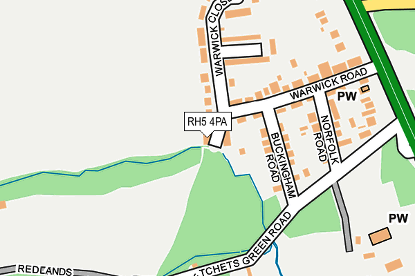 RH5 4PA map - OS OpenMap – Local (Ordnance Survey) RH5 4PA map - OS OpenMap – Local (Ordnance Survey)
