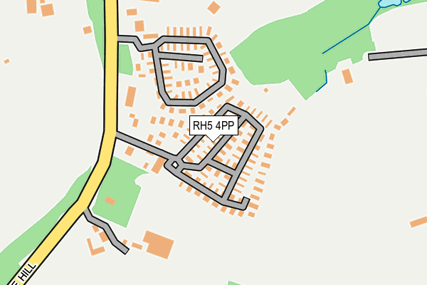 RH5 4PP map - OS OpenMap – Local (Ordnance Survey) RH5 4PP map - OS OpenMap – Local (Ordnance Survey)
