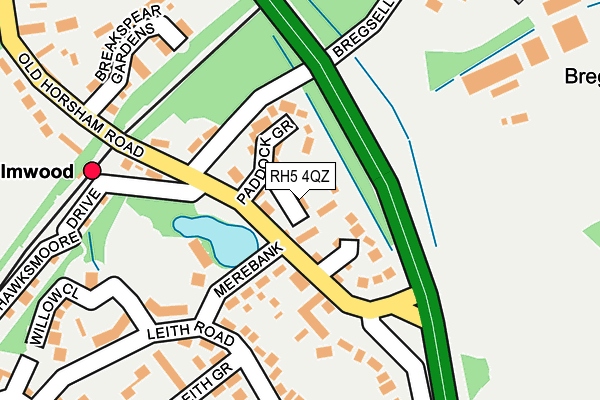 RH5 4QZ map - OS OpenMap – Local (Ordnance Survey) RH5 4QZ map - OS OpenMap – Local (Ordnance Survey)