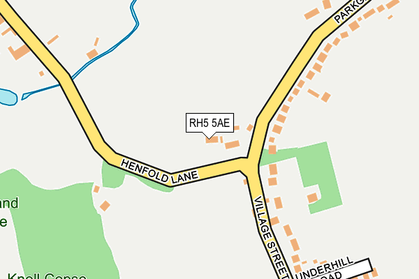 RH5 5AE map - OS OpenMap – Local (Ordnance Survey) RH5 5AE map - OS OpenMap – Local (Ordnance Survey)